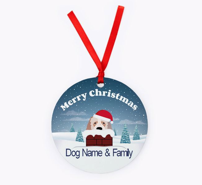 Chimney: Personalized {breedFullName} Christmas Decoration